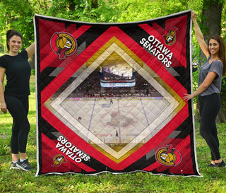 Pro Ottawa Senators Stadium Quilt For Fan