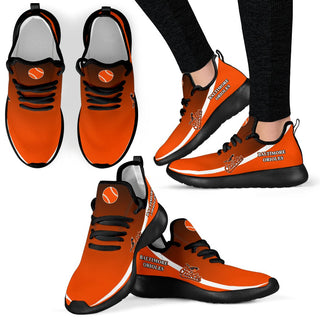 Style Top Logo Baltimore Orioles Mesh Knit Sneakers