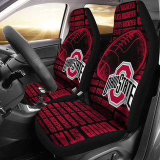 The Victory Ohio State Buckeyes Car Seat Covers