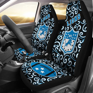 Awesome Artist SUV Detroit Lions Seat Covers Sets For Car