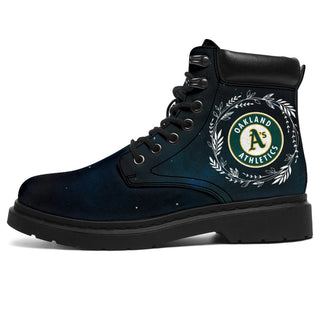 Colorful Oakland Athletics Boots All Season