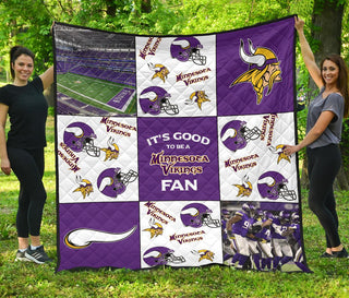 It's Good To Be A Minnesota Vikings Fan Quilt Shop