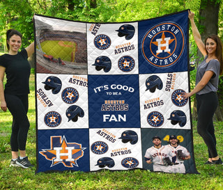 It's Good To Be A Houston Astros Fan Quilt Shop