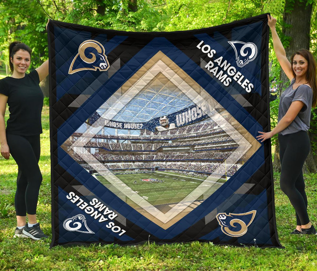 Pro Los Angeles Rams Stadium Quilt For Fan