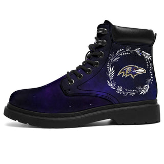 Colorful Baltimore Ravens Boots All Season