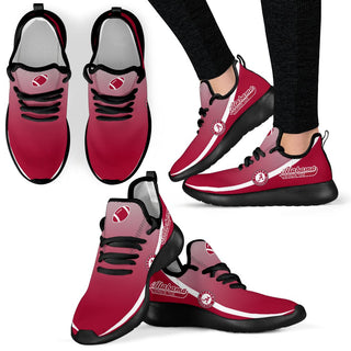 Style Top Logo Alabama Crimson Tide Mesh Knit Sneakers