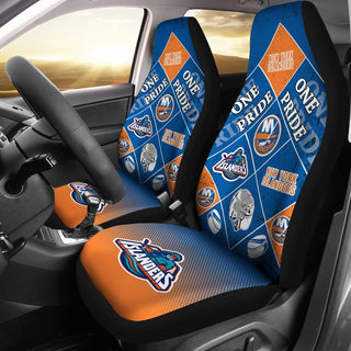 Pride Flag of Pro New York Islanders Car Seat Covers