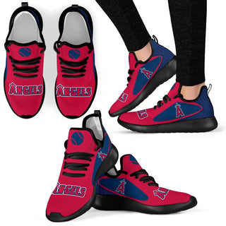 Colorful React Los Angeles Angels Mesh Knit Sneakers