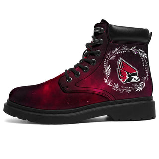 Colorful Ball State Cardinals Boots All Season