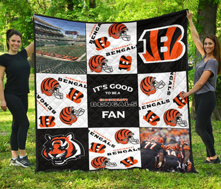 It's Good To Be A Cincinnati Bengals Fan Quilt Shop