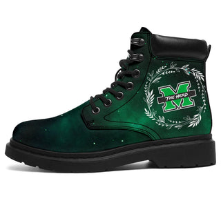 Colorful Marshall Thundering Herd Boots All Season
