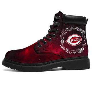 Colorful Cincinnati Reds Boots All Season