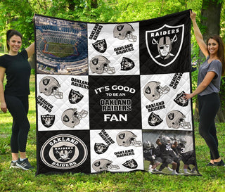 It's Good To Be An Oakland Raiders Fan Quilt Shop