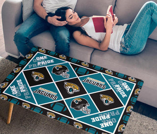 Pride Flag Jacksonville Jaguars Coffee Table