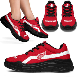 Edition Chunky Sneakers With Pro Detroit Red Wings Shoes