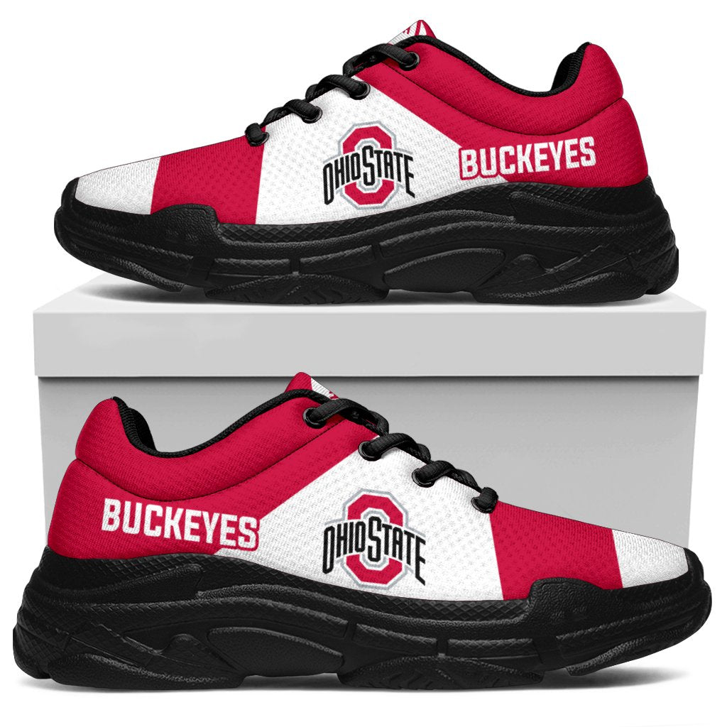 Pro Shop Logo Ohio State Buckeyes Chunky Sneakers – Vota Color