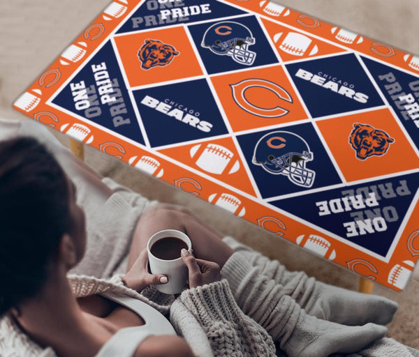 Pride Flag Chicago Bears Coffee Table Vota Color