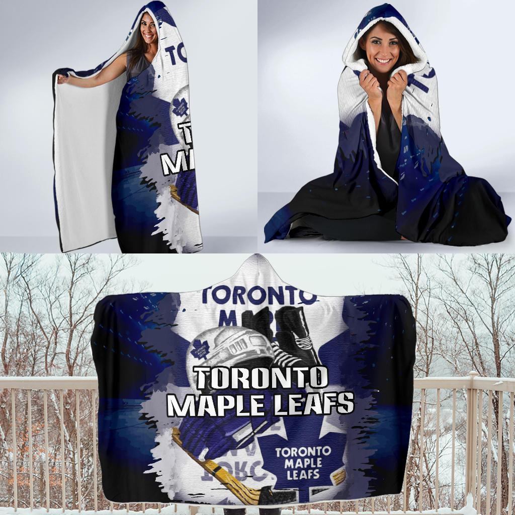 Special Edition Toronto Maple Leafs Home Field Advantage Hooded Blanket