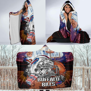 Pro Shop Buffalo Bills Home Field Advantage Hooded Blanket