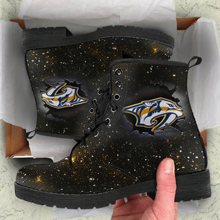 Art Scratch Mystery Nashville Predators Boots