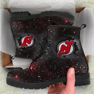 Art Scratch Mystery New Jersey Devils Boots