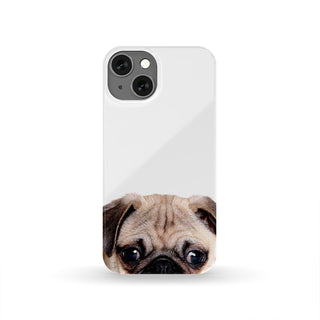Pug Flat Print Phone Cases