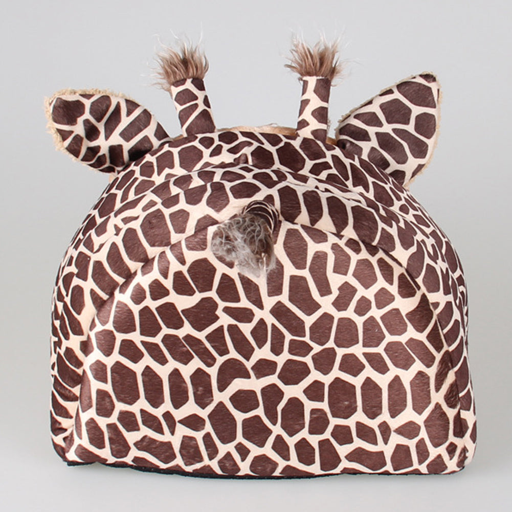 Soft Warm Dog House Leopard Beds And Mats
