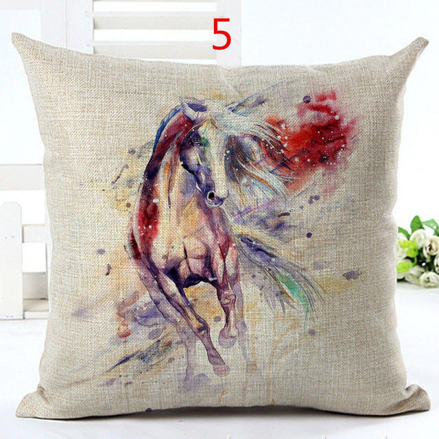 Horse Throw Pillow Covers