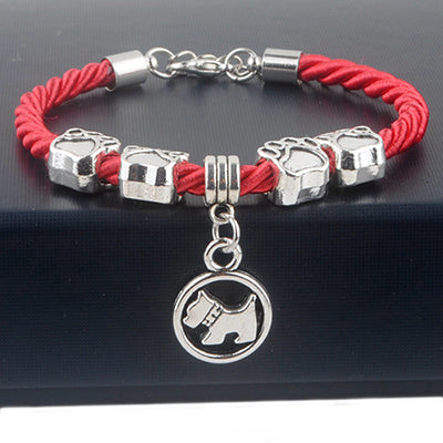 Dog Paw Best Friend Charms Bracelets