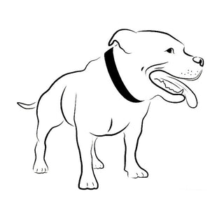 Cute Staffordshire Bull Terrier Dog Stickers