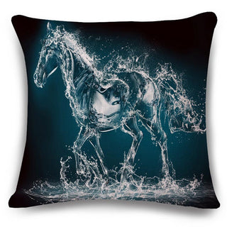 3D Horse Pillow Covers