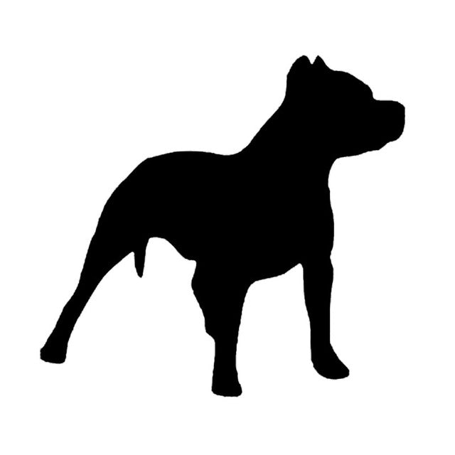 Pit bull Dog Stickers
