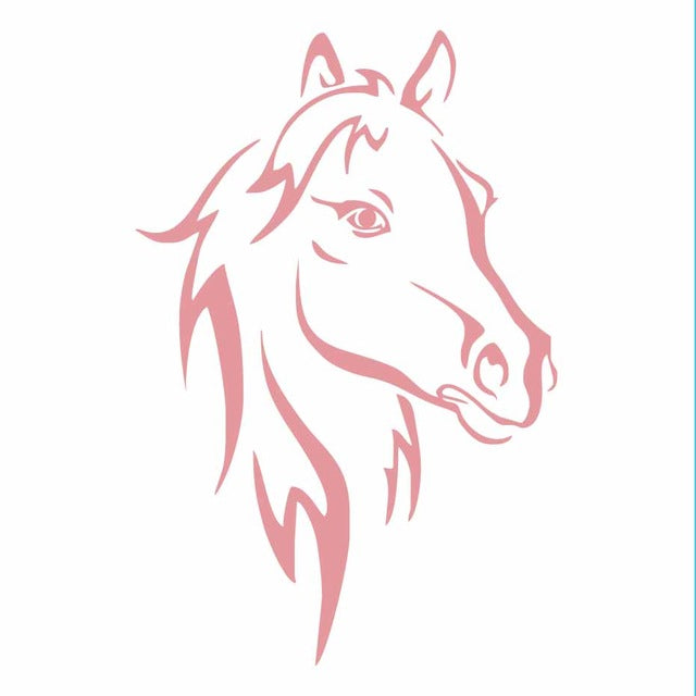 Horse Head Wall Stickers