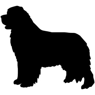 Lovely Newfoundland Dog Stickers