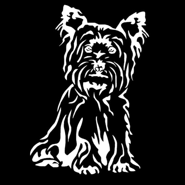 Yorkshire Terrier Dog Stickers