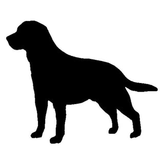 Labrador Retriever Dog Heart Stickers