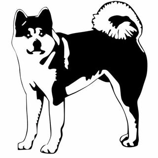 Akita Dog Funny Stickers
