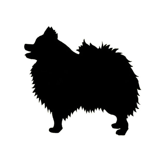 Adorable Pomeranian Dog Stickers