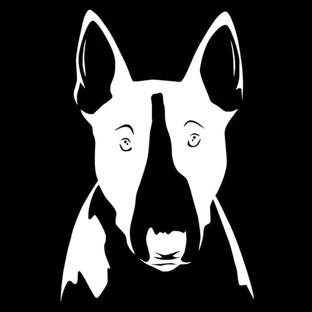 Bull Terrier Dog Funny Stickers