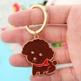 Corgi Bulldog Cute Dog  Keychains