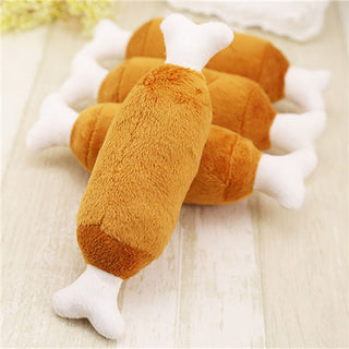 1 Pc Toys Pet Puppy Chicken Drumstick Designs Toys Pet Products For Small Dogs Pets