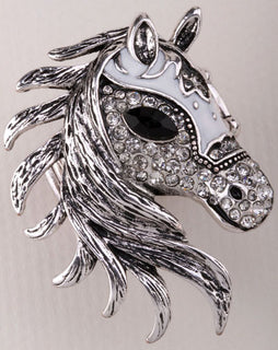 Horse Stretch Ring Fashion Jewelry