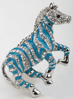 Zebra Horse Stretch Ring