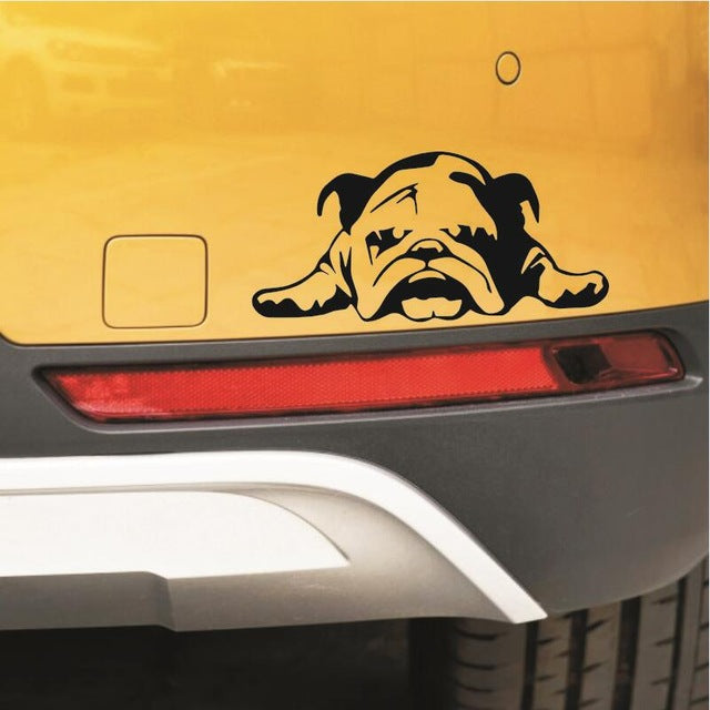 Lovely Cute Boring Bulldog Stickers