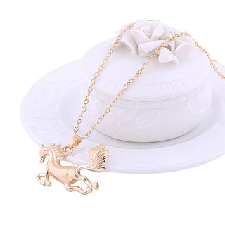 Gussy Life Running Horse Necklaces