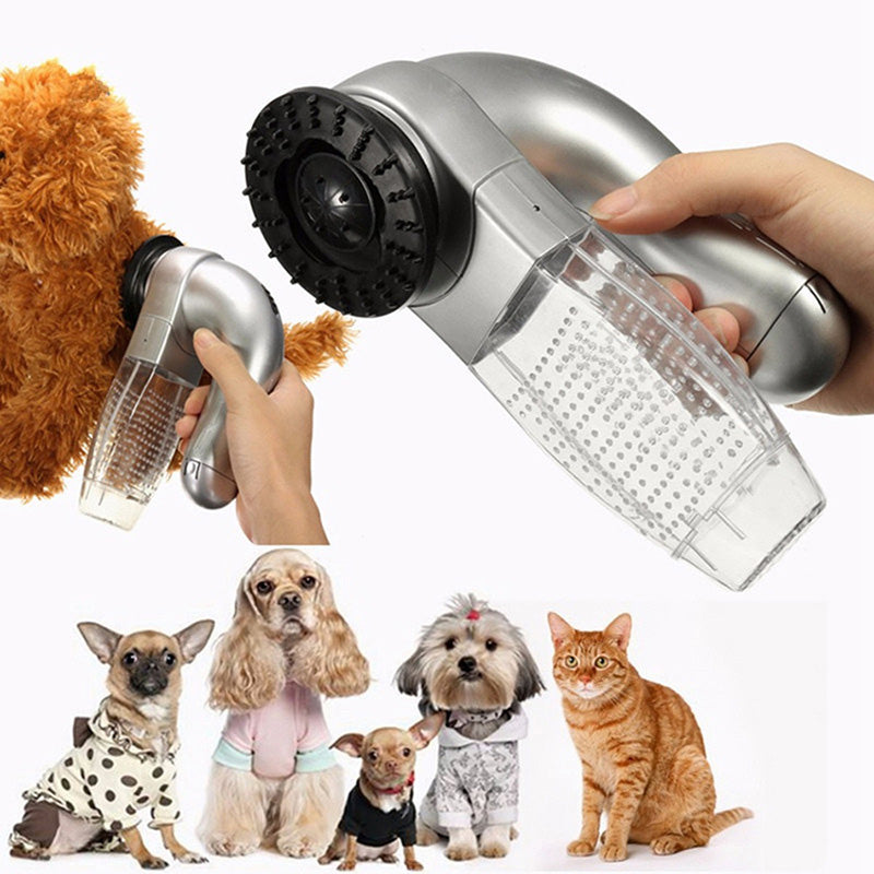 Dog Electric Vac Hair Remover Clean Fur Tools
