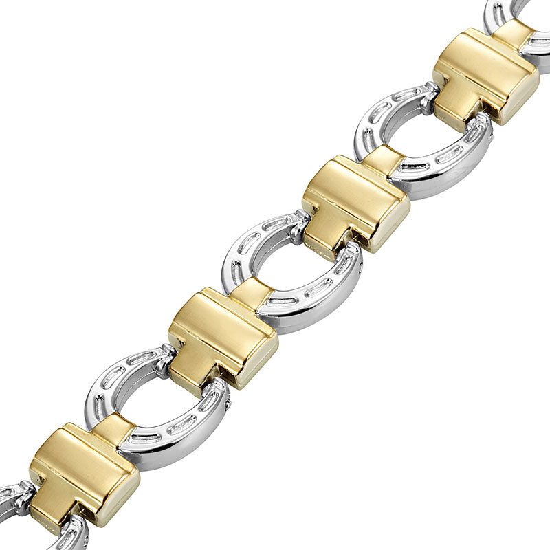 Gold Horse Hoof Magnetic Bracelets