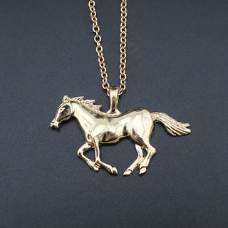 Running Horse Necklaces