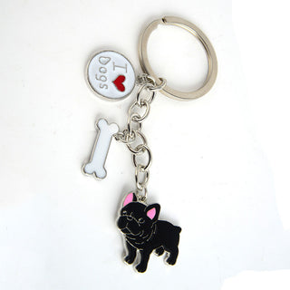 Mini Dog Keychains