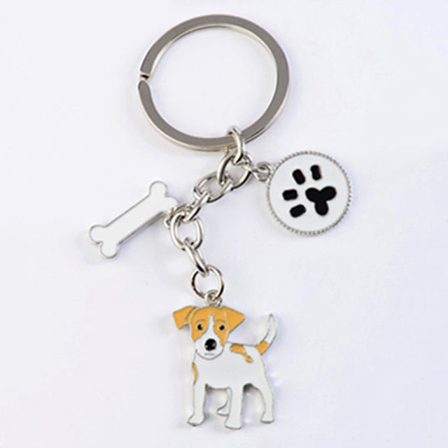 Mini Dog Keychains